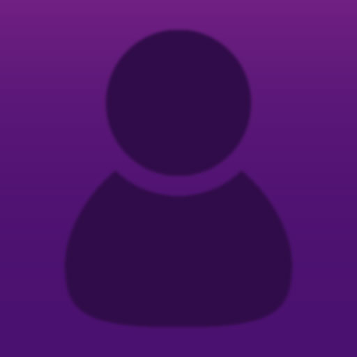 Person icon on purple background